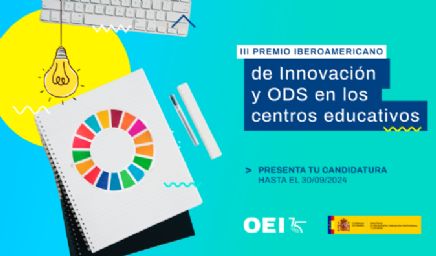 Tercera edición del premio iberoamericano «Innovación y ODS en los centros educativos»